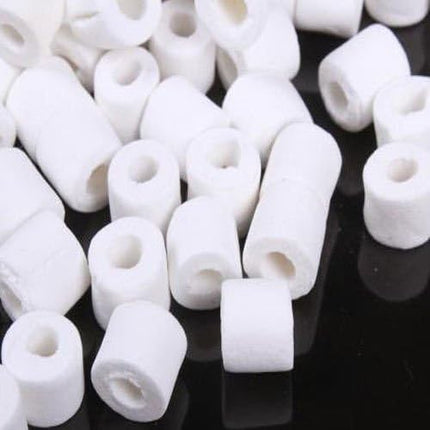 6 lbs Premier Bio Ceramic Rings Aquarium Filter Media in 6 Free Mesh Bags for Freshwater Saltwater Fish Tank Pond Shrimp Canister