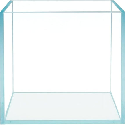 Cube Rimless Frameless Extra Clear All Glass Aquarium, Low Iron Glass Tank, 5mm Glass, White Leveling Mat Included, w/Lids Options