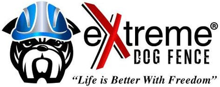 Extreme Dog Fence Replacement Containment and Training Collar Strap for Most Underground Electric Dog Fence Brands - Black Bones (Small: 10" - 12" x 3/4")