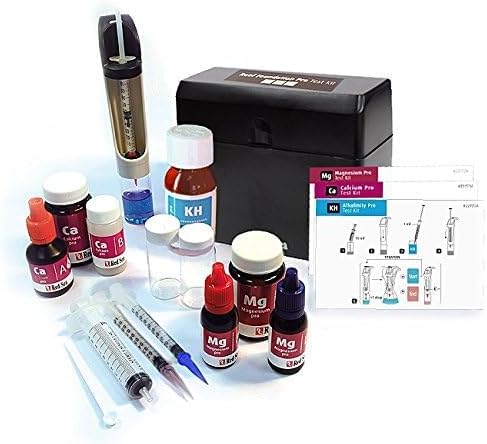 Red Sea Reef Foundation Pro Test Kit - Accurate Calcium, Alkalinity & Magnesium Testing for Saltwater Aquariums - 75 Tests, Easy-to-Use