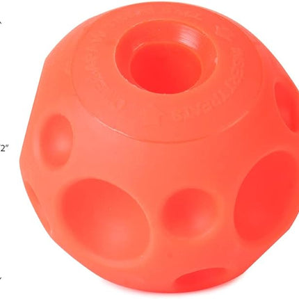 Omega Paw Authentic Tricky Treat Ball - Medium,Orange