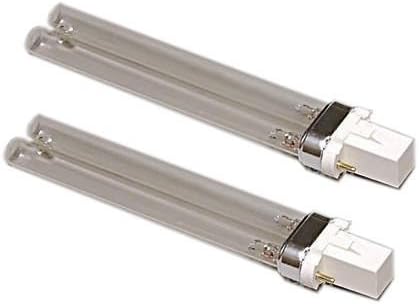 2pcs 9W 9 WATT UV UVC PL-S9/TUV G23 Base Light Bulb
