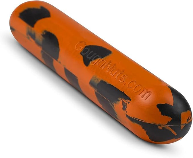 Goughnuts — Dog Toys for Aggressive Chewers | Virtually Indestructible Dog Toy Stick for Small Breeds | Heavy Duty Dog Toy | Orange