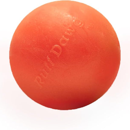 Ruff Dawg Ball XXL – Durable Rubber Dog Toy – Made in USA – Bouncy Ball in Bright Neon Colors – Great for Fetch, Teething & Outdoor Play, Floats in Water