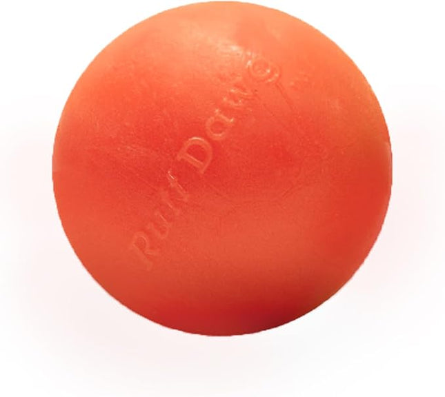 Ruff Dawg Ball XXL – Durable Rubber Dog Toy – Made in USA – Bouncy Ball in Bright Neon Colors – Great for Fetch, Teething & Outdoor Play, Floats in Water