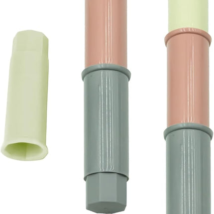 NACOCO Pet Standing Water Dispenser - Cat Dog Standing Bowl with Detachable Pole Automatically Feeding Water Height Adjustable(Grey/Grey Pink/Green Grey Adjustable Rods)