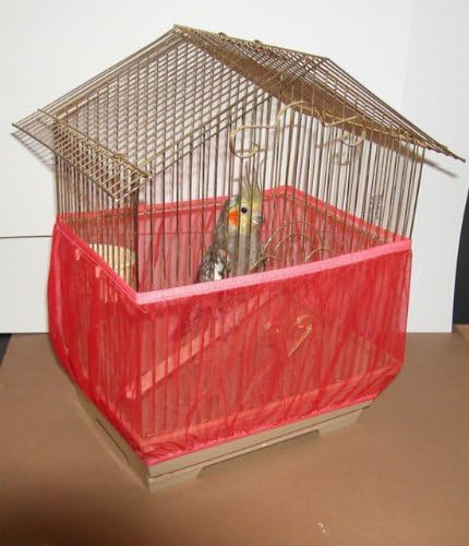 Bird Cage Skirt - Medium (Red)