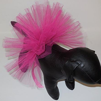Handcrafted in USA Hotpink Tulle Tutu for Medium Dogs