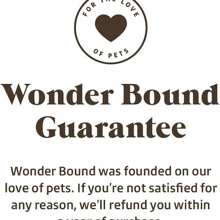 Amazon Brand - Wonder Bound Whole Pig Ears, Single Ingredient, Highly Digestible, Dog Treats for Puppy and Large/Medium Dogs, Pork, 18 Count, 12.7 Ounce (Pack of 2)