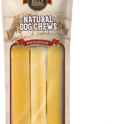 Bully Bunches Small Authentic Yak Cheese Himalayan Chews for Small Dogs & Puppies - All Natural Dog Treat Dental Chews, Made with Real Yak Milk for Teething - Lactose & Rawhide Free (3 Pk)