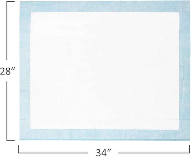 BV Puppy Pads XL 40 Count 28"x34" - Leak-Proof Pee Pads for Dogs with 6-Layer Design, Rapid Dry Sheet & Attractant - Dog Pad Extra Large with Odor Control - Perfect for Big Dogs & Indoor Use