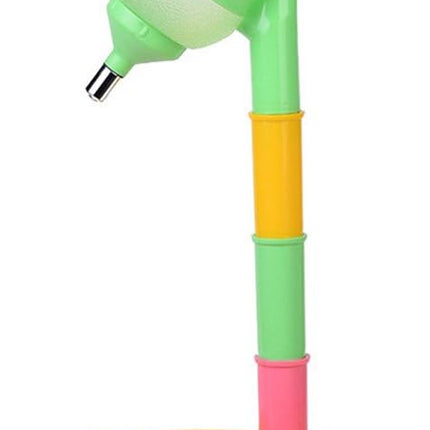 NACOCO Pet Standing Water Dispenser Cat Dog Standing Bowl with Detachable Pole Automatically Feeding Water Height Adjustable