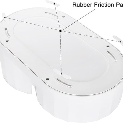 RIZZARI Dog Water Bowl Dispenser: 5L Large Automatic Stainless Steel Gravity Feeder with Specialized Brush and Triple Filter - for Cats with Joint Spine Pain - for Kitchen Bedroom