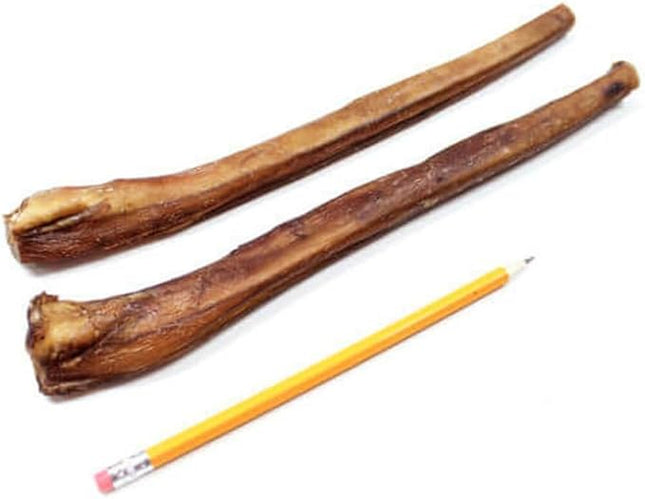 Supreme 12-inch Jumbo Bully Sticks by Sancho and Lola’s (5 Pack) All-Natural, Long-Lasting Dog Chew Treats - Free-Range, Grass-Fed Beef - Low Odor