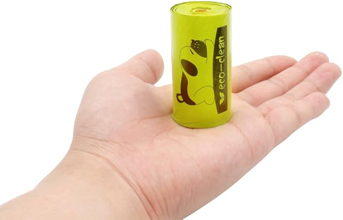 ECO-CLEAN Poop Bags, 36 Rolls/540 Dog Poop Bags with Dispenser, Dog Waste Bags, Unscented, Leak-Proof, Easy Tear-Off