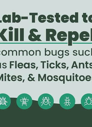 Cedarcide Extra- Strength Tickshield | Deep Woods Cedar Oil Tick & Mosquito Repellent Spray Kills & Repels Ticks, Fleas, Chiggers and Mosquitoes| For People & Pets | Natural Essential Oils | 4 Oz