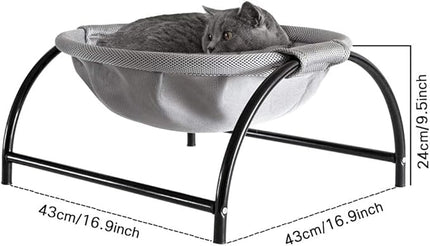 Cat Bed Dedicated Replacement Net Cover Soft Durable Breathability (Grey)