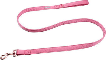 Lionet Paws Dog Leash - Silk Peach Leash for Small Medium Large Dogs Matching Collar for Girl and Boy