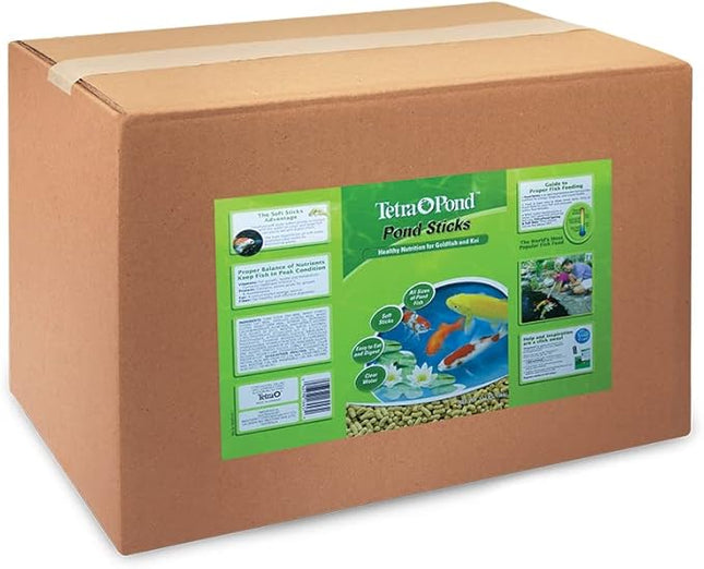 Tetra Pond Sticks, Koi Fish & Goldfish Food, Soft Sticks, Easy to Digest Floating Pond Fish Food, 11 pounds