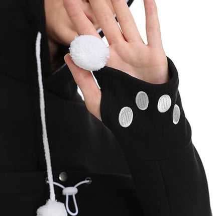 LINYUCHEN Cat Dog Pouch Hoodie Large Pet Pouch Sweatshirt Puppy Kitten Holder Carrier Pullover Shirt Unisex Hoodies