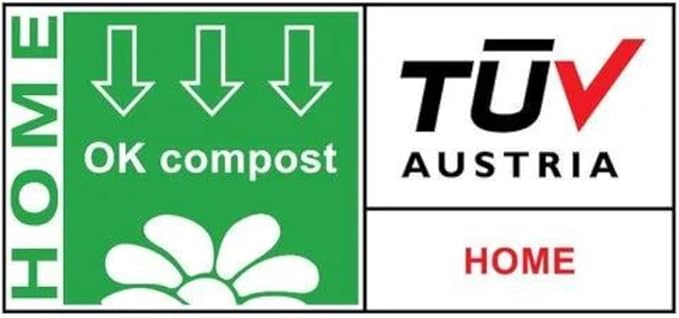 Compostable Dog Poop Bags, Plant-Based, TUV Certified, Unscented, Leak-Proof, 18 Rolls, 270 Bags, Black