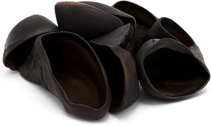 Jack & Pup Cow Hooves for Dogs, Natural Long Lasting Dog Hooves for Large and Small Breeds, Single Ingredient Cow Hoof, Dog Treats Alternative for Rawhide and Bully Sticks - 8 Pack