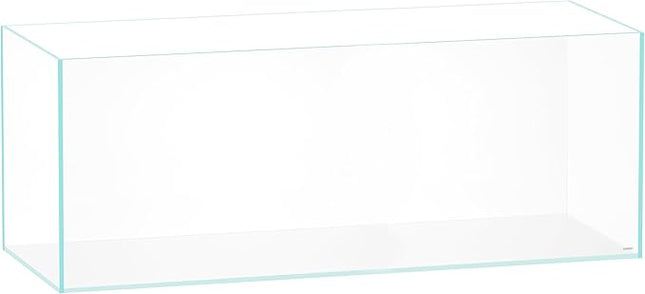 LANDEN 90L Series 19.37 Gallon Rimless Low Iron Aquarium Long Fish Tan Aquarium Tank, W35.43×D11.81×H11.42 in (90×30×30cm) 8mm Thickness with Black Nano Foam Leveling mat Included