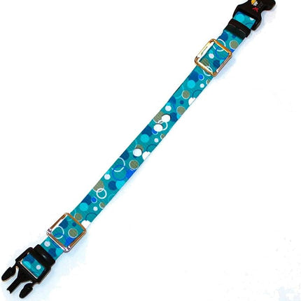 Electric Dog Fence Replacement Dog Collar Strap | Large 18" - 27" | Blue Bubble | Compatible with Other Brands of Fence Collar