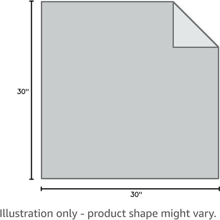 gogobunny 100% Double Sided Waterproof Dog Blanket Soft Pet Bed Cover Reversible Protect Furniture Couch Sofa Car for Puppy Large Dog Cat (Dark Charcoal/Light Charcoal, 30x30 Inch (Pack of 1))