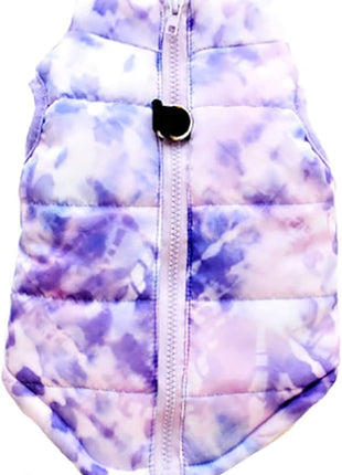 Winter Jacket - Waterproof & Windproof Dog Coat for Cold Weather - Small to Medium Dogs (Not Suitable for Big Dogs) - Purple