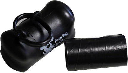 700-Count Dog Pet Waste Poop Bags, 35 Refill Rolls with Poop Bag Dispenser, Black