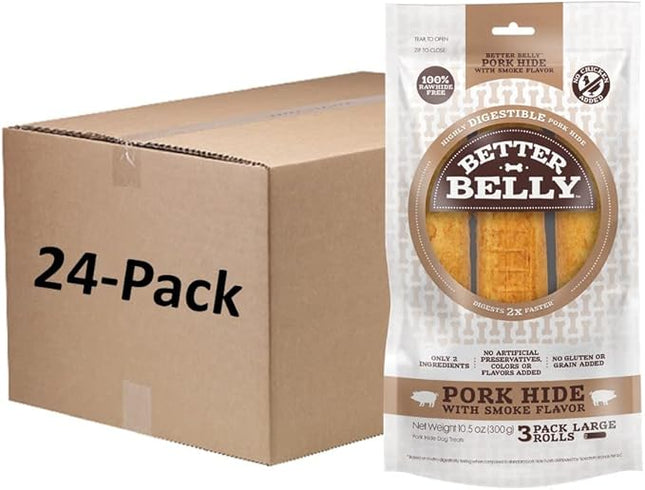 Better Belly Highly Digestible Rawhide Large Roll ChewS