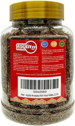 Premium Freeze-Dried Krill & Shrimp Mix - Ideal for Arowana, Koi, Tropical Cichlids, and Turtles - High-Protein Floating Aquarium Food (Dried Bloodworms-500ml)