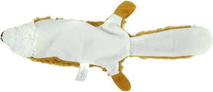 Hyper Pet Critter Skinz Fox Plush Dog Toy with Squeaker, Large