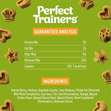 Blue Dog Bakery Natural Dog Treats, Perfect Trainers, Low Calorie Dog Training Treats, Chicken & Cheese Flavor, 6oz, 8 Count