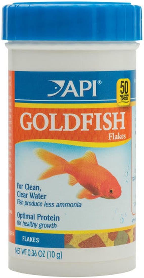API GOLDFISH FLAKES Fish Food 5.7-Ounce Container