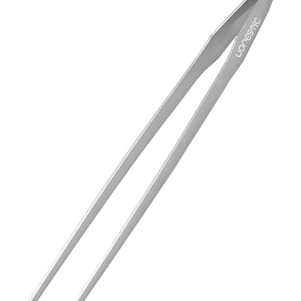 VORESTIC 1PC Straight Aquarium Tweezers, 15" Long Tweezers for Terrarium, Stainless Steel Aquascape Tool for Planting Aquarium Plants, and Aquarium Maintenance