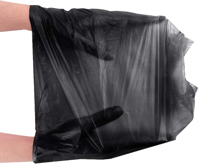 Dog Poop Bags Dispenser with Carabiner Clip, Doggy Poop Bag Holders for Leashes Include 1 Roll (15 Bags) Leak-Proof Large Lavender Scented Doggie Pet Waste Bags,Dog Accessories, Black