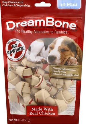 DreamBone Mini Chew, Treat Your Dog to a Chew Made with Real Meat and Vegetables