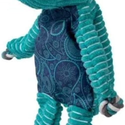 KONG Floppy Knots - Durable No‑Stuffing Squeaky Rope & Plush Dog Toy - for Teething, Playing (Hippo, Extra Large)