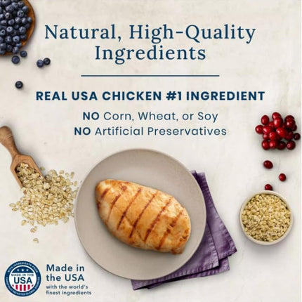 Blue Buffalo BeneBars Immune Support Dog Treats with Vitamins C & E, Made with Natural Ingredients, USA Chicken & Mixed Berries, 9-oz. Bag