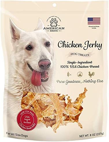 American Paws Chicken Jerky Dog Treats Made in USA (5 LB)