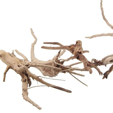 emours Natural Driftwood Vine Branches Reptiles Aquarium Decoration Assorted Sizes,Small,4 Pieces