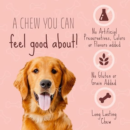 Better Belly Highly Digestible Rawhide Twist Sticks Chews, Treat Your Dog to a Chew with NO Artificial Colors or Flavors