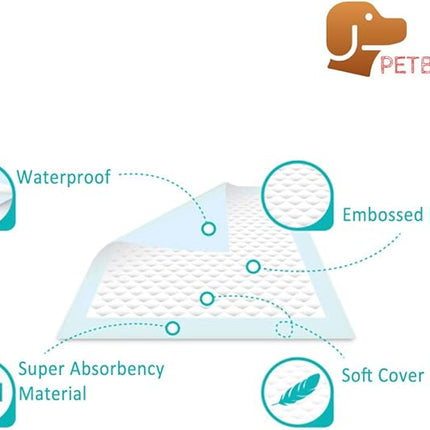PS KOREA] Indoor Dog Potty Tray – with Protection Wall Every Side for No Leak, Spill, Accident - Keep Paws Dry and Floors Clean (Wine) + Pee PAD 100 PCS