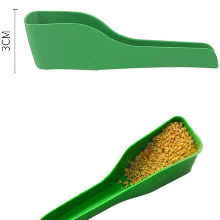 Bird Feeder/Dispenser for Cage, 4 Pack PP Material, Holds More Feeds, Double Cups Design, Perfect for Small Birds, Accessories Included