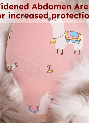 Cat Recovery Suit for Spay Abdominal Wounds, Breathable Cat Onesie for Cats After Surgery Female, Kitten Surgical Recovery Suit Female Cone of Shame Alternative for Cats Anti Licking