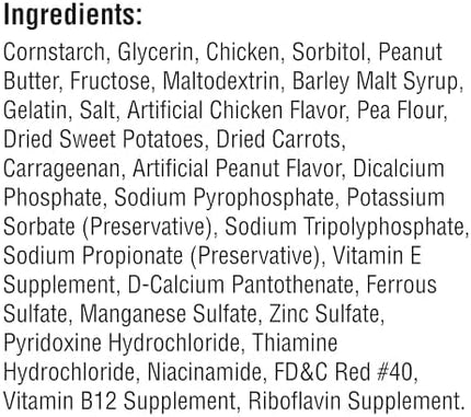 SmartBones Dog Chews, Treat Your Dog to Rawhide-Free Dog Bones, Made With Real Meat and Vegetables, 3 Large