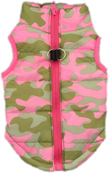 Rosered Winter Waterproof Windproof Dog Vest Jacket - Warm for Cold Weather - Small Medium Dogs (XS)