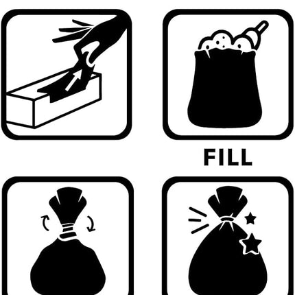 BOS Odor-Sealing Kitchen, Home & Food Small Trash Bags for Waste- Disposable Bags - Scent & Smell Free (50 Bags) [Size XL, Color White]